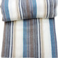 Alpaca Wool Throw Blanket | Super Soft, Lightweight, Breathable and Hypoallergenic | Non-Itchy or Scratchy (Blue White Varicolored, Queen (U.S. Standard))