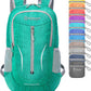 ZOMAKE 25L Ultra Lightweight Packable Backpack, Foldable Hiking Backpacks Water Resistant Small Folding Daypack for Travel(Dark Green)
