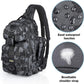 PLUSINNO Fishing Backpack, Fishing Bag, Waterproof Fishing Sling Tackle Bag For Fishing Gear With Rod Holder, Fishing Gifts for Men