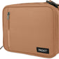 PackIt Freezable Classic Lunch Box, Almond, Built with ECOFREEZE Technology, Collapsible, Reusable, Zip Closure With Zip Front Pocket and Buckle Handle, Designed for Fresh Lunch On the Go