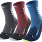 Compression Crew Running Socks: Athletic Socks for Men Women with Cushion,3 Pairs Work Hiking Basketball Sport Socks