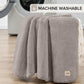 UGG Whitecap Plush Throw Blanket Fleece Lightweight Soft Throw for Couch or Bed Luxury Home Decor for Living Room Washable Hypoallergenic Blankets for Dorm Decor, 50-inch x 70-inch, Light Grey Seal