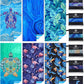 6 Pack Microfiber Lightweight Beach Towel Sand Free Quick Dry Absorbent Thin Compact Towels for Swimming Pool Camping Beach Accessories Large Easy Pack Travel Things for Vacation Essentials Gift