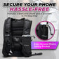 Rave Hydration Backpack – Anti-Theft Festival Hydration Pack with 1.5L Leakproof TPU Bladder – Slim, Insulated Water Pack with Secret Pockets & Breathable Back – for Raves, Music Festivals, EDC