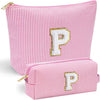 YOOLIFE Personalized Gifts for Women, Cute Travel Makeup Bag Daughter Niece Gifts Cosmetic Bag Skin Care Bag Sister Wife Friend Teacher Engagement Wedding Gifts for Women Mothers Day Thank You Gift P - Roamly