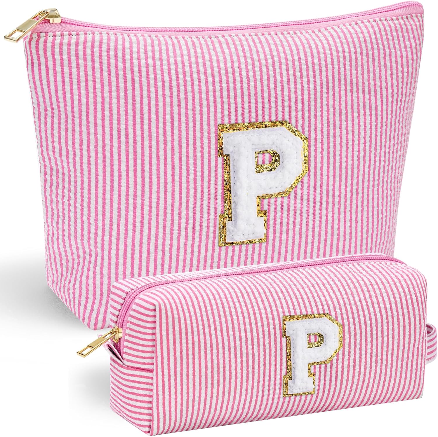 YOOLIFE Personalized Gifts for Women, Cute Travel Makeup Bag Daughter Niece Gifts Cosmetic Bag Skin Care Bag Sister Wife Friend Teacher Engagement Wedding Gifts for Women Mothers Day Thank You Gift P - Roamly