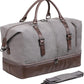 Weekender Overnight Bag Carry On Bag Travel Bag with Shoe Pouch - Roamly