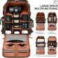 Padwa Lifestyle Camouflage Camera Backpack - Professional DSLR & UAV Camera Bag,Anti Theft Canvas Camera Backpack with Rain Cover,Large Capacity Photography Travel Camera Bag with Multi Compartments
