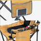 Arrowhead Outdoor Portable Folding Camping Quad Chair w/ 4-Can Cooler, Cup-Holder, Heavy-Duty Carrying Bag w/Easy Carry Shoulder Strap, Padded Armrests, Supports up to 330lbs, USA-Based Support