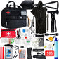 Emergency Survival Kit with First Aid Gears and Supplies - EDC Go Bugout Bag - Get Home Backpack for Camping Outdoor - Tactical Military Molle Pouch Grade - Gift for Man Woman