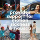 Non-Drowsy Bonine for Motion Sickness Relief, Sea Sickness, Car Sickness, Nausea, & Vomiting - Meclizine HCI 25mg, Travel-Sized - 16ct Raspberry Chewable Tablets (Packaging May Vary)
