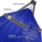 Tranquillo Combo x2 Hammocks with Stand for Outside & Tree Straps, Heavy Duty Hammock with Stand 600lbs for Indoor Outdoor Patio Backyard, x2 Hammocks for 2 Person, Portable Carrying Bags, Blue
