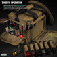 Savior Equipment Specialist Series Tactical Triple Pistol Shooting Range Hunting Duffle Bag Gun Carrying Case, Rigid Compartment Frame, Lockable Zippers