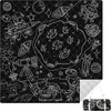 Graffiti Picnic Blanket, 79" x 79" Extra Large Outdoor Picnic Mat, Outdoor Blanket, Beach Blanket, Washable Foldable Portable Blanket for Park Grass/Beach/Camping/Concerts