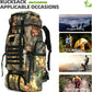 King'sGuard 70L Camping Hiking Backpack Tactical Backpack Military Molle Rucksack Backpack for Outdoor - Roamly