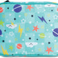 PackIt Freezable Classic Lunch Box, Happy Clouds, Built with ECOFREEZE Technology, Fully Freezable, Collapsible, Reusable, With Zip Front Pocket and Buckle Handle, Designed for Fresh Lunch On the Go