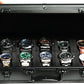 10 slots Aluminum watch case, Hard Deluxe watch storage organizer box with soft foam padding snug fit watches up to 55mm face