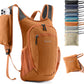 10L Small Hiking Backpack Travel Daypack Lightweight Packable Back Pack for Women Men(Orange) - Roamly
