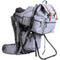 ClevrPlus Urban Explorer Child Carrier Hiking Baby Backpack, Heather Gray