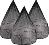 3Pcs Mesh Laundry Bags Washing Machine Mesh Wash Bags Jumbo for Delicates Clothes,Bed Linen,Toys with Drawstring Closure Sturdy (Black, Jumbo 3 pcs)