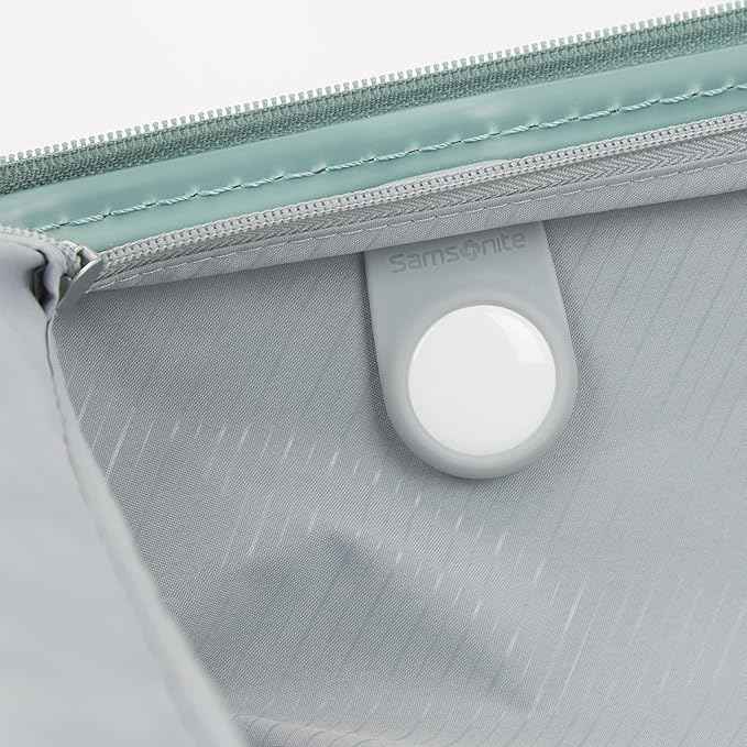 Samsonite Elevation Plus - Large Hardside Luggage - Scratch Resistant Polypropylene Shell, RightHeight™ Adjustable Handle, Integrated AirTag Holder, TSA Lock, WetPak™ Compartment - Cypress Green