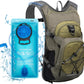 Everfun Hydration Backpack 18L with Water Bladder 2L/3L Hiking Water Backpack Women Men Hydration Pack Insulated Lightweight Day Hydropack with Storage for Hiking, Biking, Running, Festival