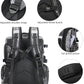 Rabjen Fishing Tackle Backpack, 45L Storage Waterproof Travel Bag Store Fishing Gear with Insulated Top Pocket
