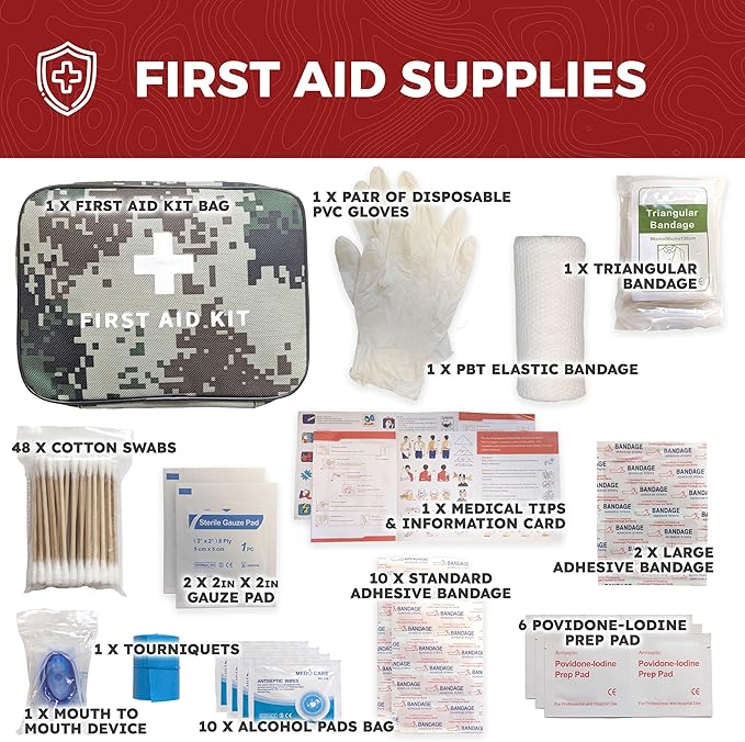 Sirius: Pre-Packed Bug Out Bag - 72 Hour Kit for 2 People - Bugout Backpack Survival Kit - Premium 50L Go Bag Tactical Backpack - Essential Bug Out Gear - Upgraded Survival Backpack