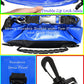 Freegrace Waterproof Dry Bags Set of 3 Dry Bag with 2 Zip Lock Seals & Detachable Shoulder Strap, Waist Pouch & Phone Case - Can Be Submerged Into Water (Navy Blue, 20L)