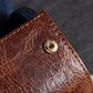 Genuine Napa Leather Watch Roll Travel Case for 3 Watches - Travel Watch Rolls and Leather Watch Display Cases with Velvet Interior - Watch Storage Organizer Men's