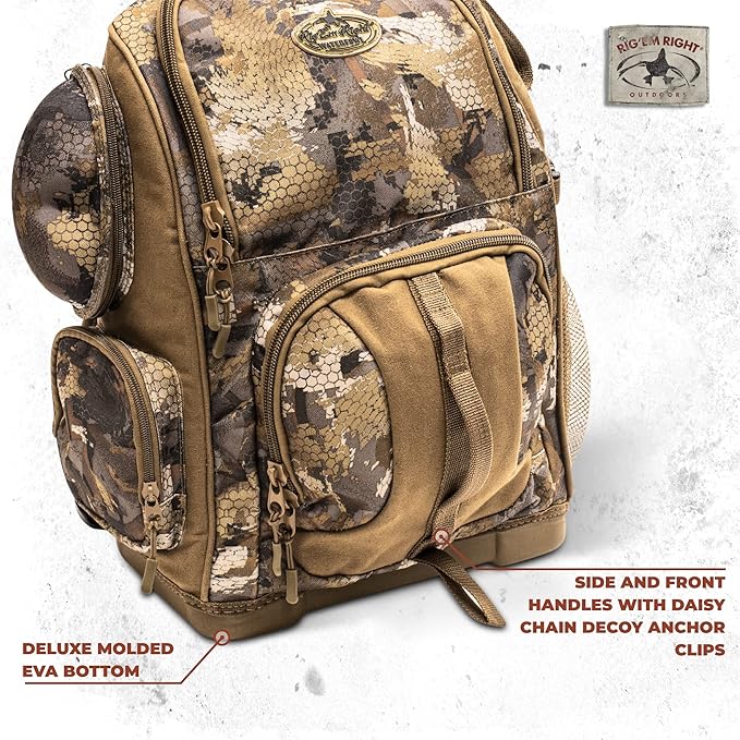 Rig'Em Right Lowdown Floating Backpack, Optifade Timber