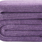 L'AGRATY Knitted Weighted Blanket - 48"x72" 12lbs Cooling Chunky Knit Heavy Blanket for Adults Braided Crochet Throw Thick Cable Yarn Knit Decorative No Beads Evenly Weighted Machine Washable