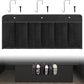 RV Shoe Pockets 6 Large Pockets Heavy Hanging Bedside Storage Organizer with Sturdy Hooks Storage Pockets Hangs on bed for Shoes Toys and Tool Accessories