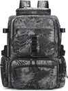 Rabjen Fishing Tackle Backpack, 45L Storage Waterproof Travel Bag Store Fishing Gear with Insulated Top Pocket