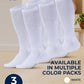 Pembrook Light Compression Socks for Men - 3 Pairs | 8-15 mmhg Compression Dress Socks for Men | Support Socks for Men