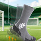 Men's Compression Running Socks: Coolmax Athletic Crew Socks Moisture Wicking Anti-Blister Cushion for Hiking 3 Pairs