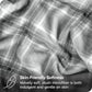 Bare Home Fleece Blanket - King Size - Ultra-Soft Lightweight for Bed, Sofa, and Couch - Luxury Microplush - Cozy Warm Blanket (King, Tartan Plaid)