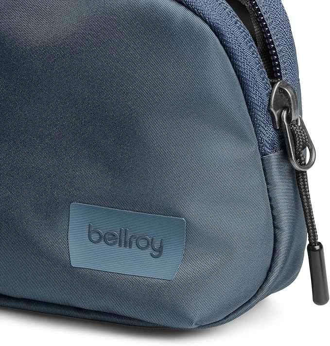 Bellroy Laneway Daily Pouch (Organizer Pouch for Everyday or Travel, with Internal Organization) - Bluesteel