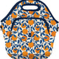 Sok It LunchTote Zippered Bag Insulated Neoprene Caddy (Peel the Love, X-Large 6.5 Quart Lunch Tote)