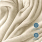 Bare Home Fleece Blanket - Kid Size - Ultra-Soft Lightweight for Bed, Sofa, and Couch - Luxury Microplush - Cozy Warm Blanket (Kid, Oyster)