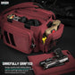Savior Equipment Specialist Series Tactical Triple Pistol Shooting Range Hunting Duffle Bag Gun Carrying Case, Rigid Compartment Frame, Lockable Zippers