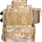 Rabjen Fishing Tackle Backpack with Rod Holders, Bottle Holder, Storage Bag Store Fishing Gear