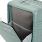 Samsonite Elevation Plus - Carry-On Hardside Luggage with QuickEntry™ Front Compartment - Scratch Resistant Polypropylene Shell, AirTag Holder, TSA Lock, Airline Approved- Cypress Green