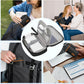Electronics Organizer,Travel Cord Organizer Pouch, Portable Cable Organizer Bags, Waterproof Electronic Accessories Storage Case for Cables, Cords, Charger, Phone (Single Layer-Small-Black)