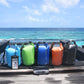 Freegrace Waterproof Dry Bags Set of 3 Dry Bag with 2 Zip Lock Seals & Detachable Shoulder Strap, Waist Pouch & Phone Case - Can Be Submerged Into Water - for Swimming (Navy Blue, 5L)