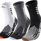 Compression Crew Running Socks: Athletic Socks for Men Women with Cushion,3 Pairs Work Hiking Basketball Sport Socks