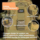 Tovra Fishing Tackle Backpack with Removable Storage Pouch – Compact Sling Pack with MOLLE Webbing, Multiple Compartments & Waterproof Nylon for Fishing, Hiking & Outdoor Gear Organization