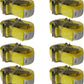 8 Pack Ratchet Strap 2" x 16' E Track Heavy-Duty Cargo Tie Downs 4400LBS