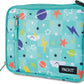 PackIt Freezable Classic Lunch Box, Happy Clouds, Built with ECOFREEZE Technology, Fully Freezable, Collapsible, Reusable, With Zip Front Pocket and Buckle Handle, Designed for Fresh Lunch On the Go