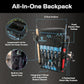 Evolution Fishing Drift Series Tackle Backpack, Outdoor Rucksack w/ 6 Fishing Tackle Trays, Heavy Duty